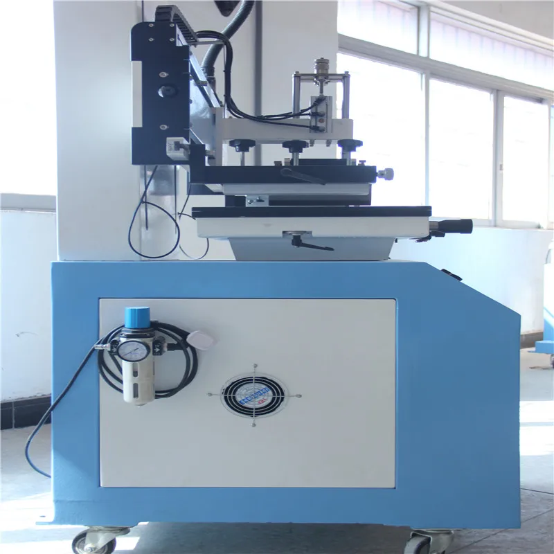 LC Brand Semi Automatic Silk Screen Printer PVC PET film Printing Machine for ruler printing