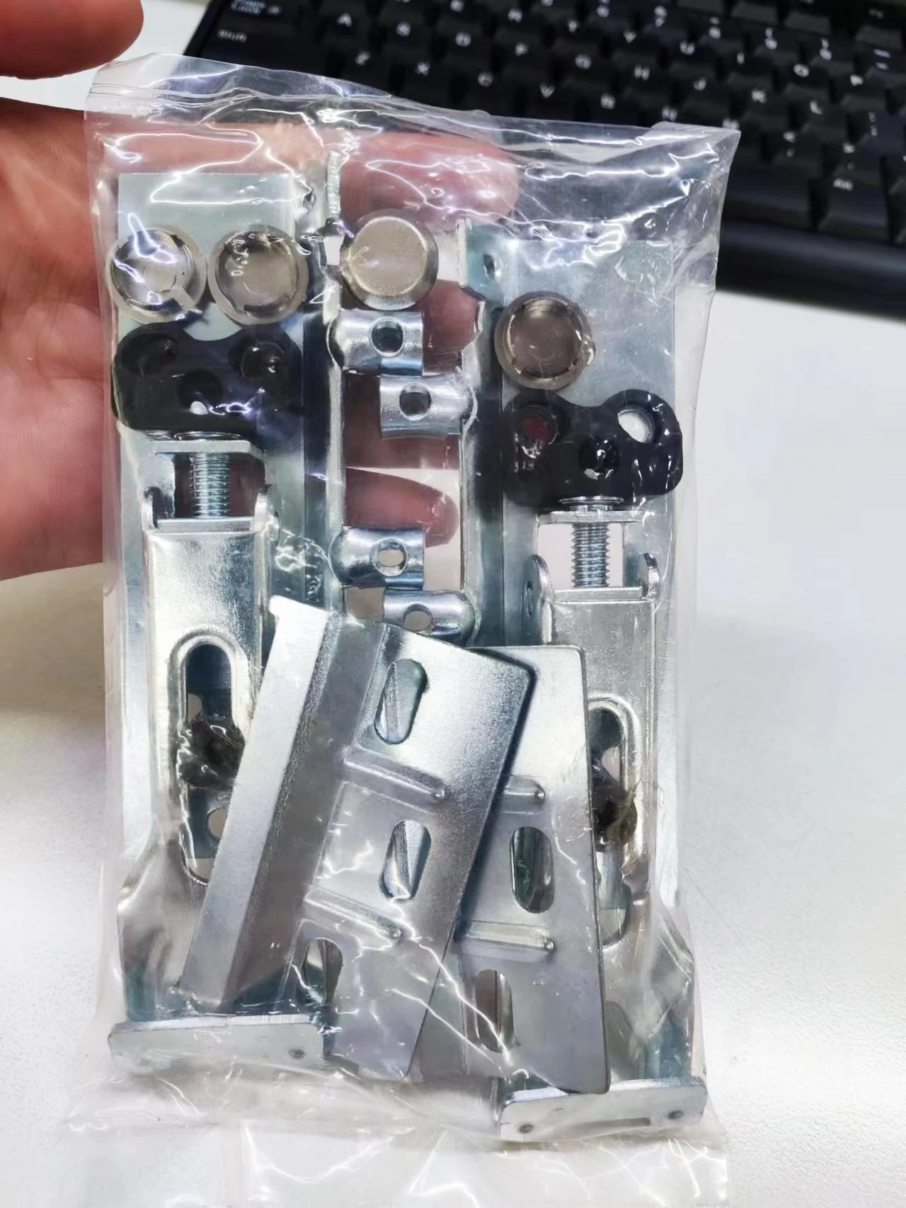 276LH Steel cabinet hardware Galvanized invisible cabinet hanger