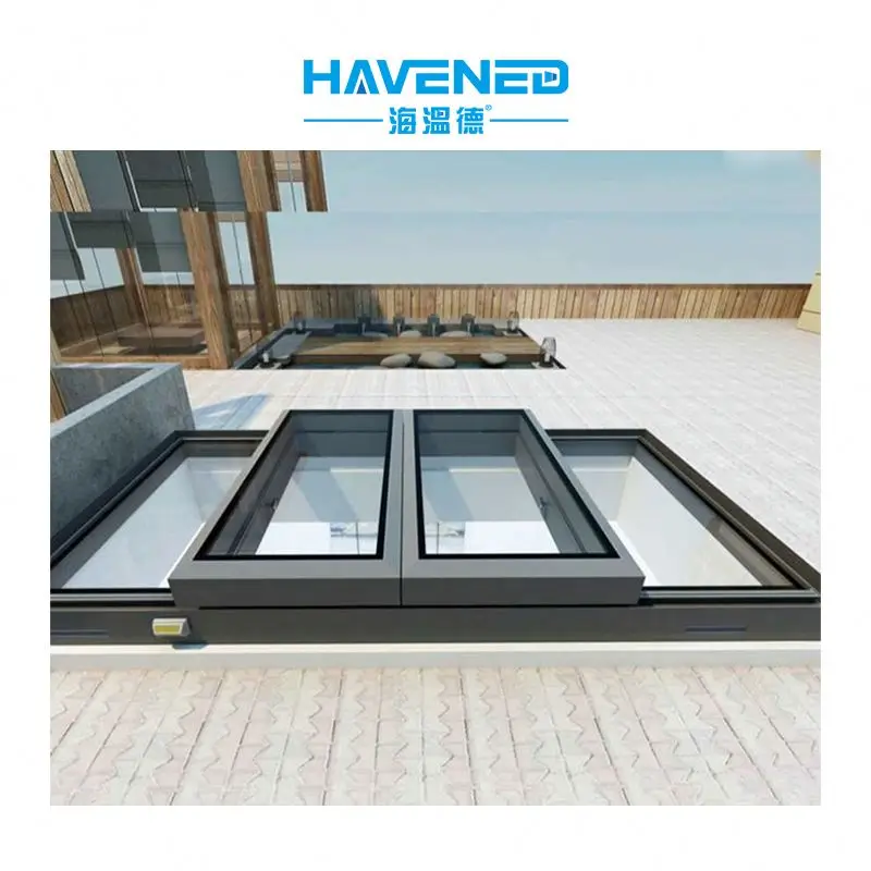 Outdoor Strong Heat Resistant Fireproof Plastic Dome Skylight for House Roof