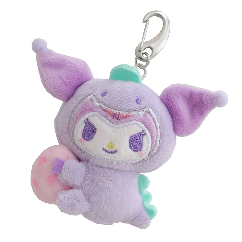 JM Hot selling Japanese new cute dinosaur collection hold dinosaur egg My Melody cinnamonroll soft small pendant