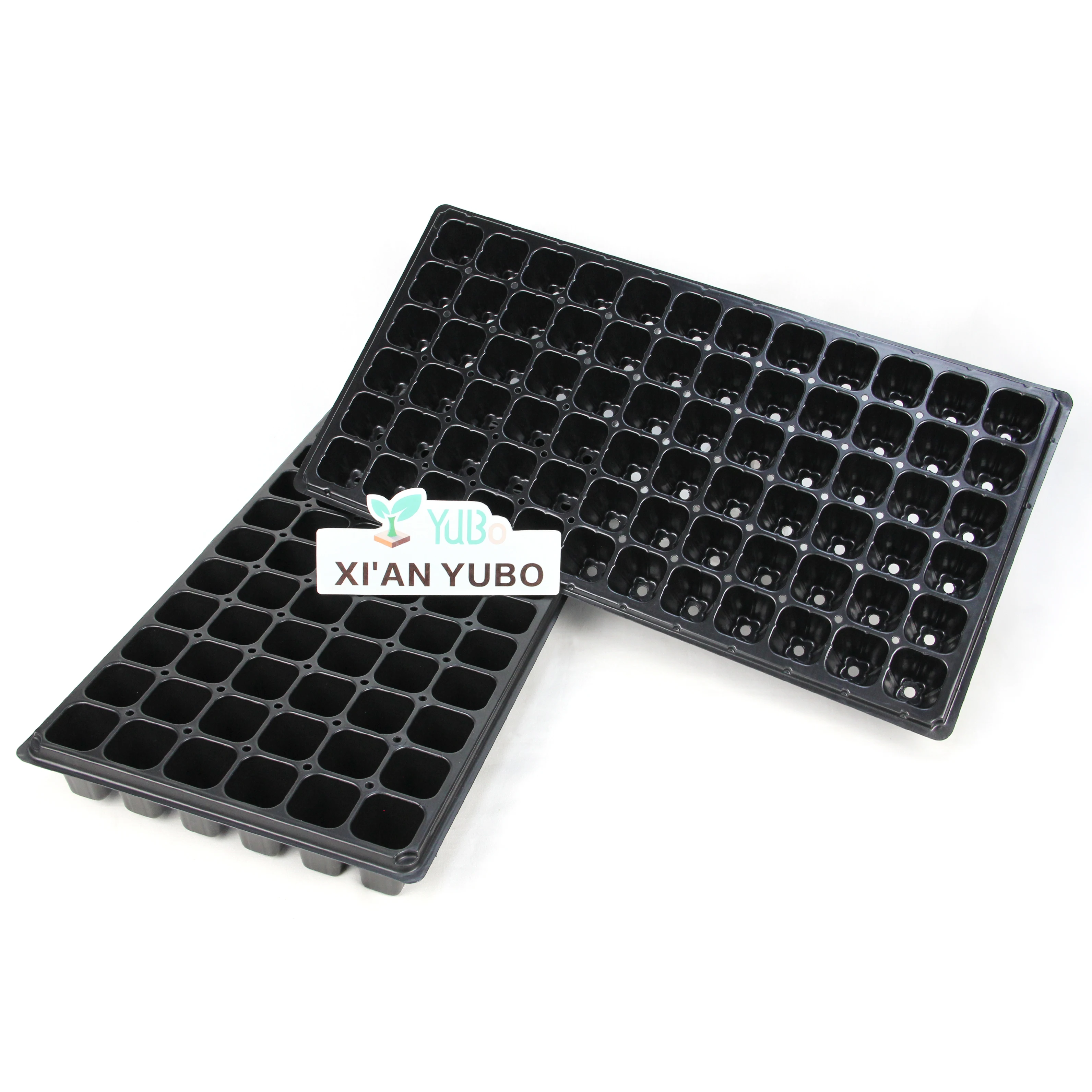 Wholesale Hydroponic Seed Plant Vegetable Propagation Germination Tray Microgreen Growing Tray 128 Cell Plug Seed Tray