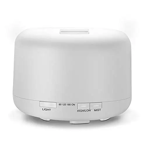 
Portable 500Ml Electric Ultrasonic Cool Mist Nebulizer Aromatherapy Essential Oils Defusers Aroma Diffuser For Air Humidifier 