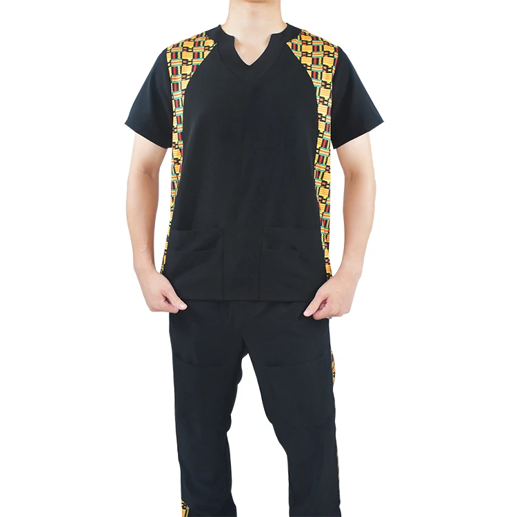 Colorful Printed Nurse Uniform Hospital Uniforms Medical Scrubs Custom Scrubs