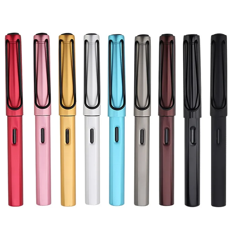 New Arrival Hollow Out Clip Metal Fountain Pen Multi-color Luxury Fine Tip Fountain Pen