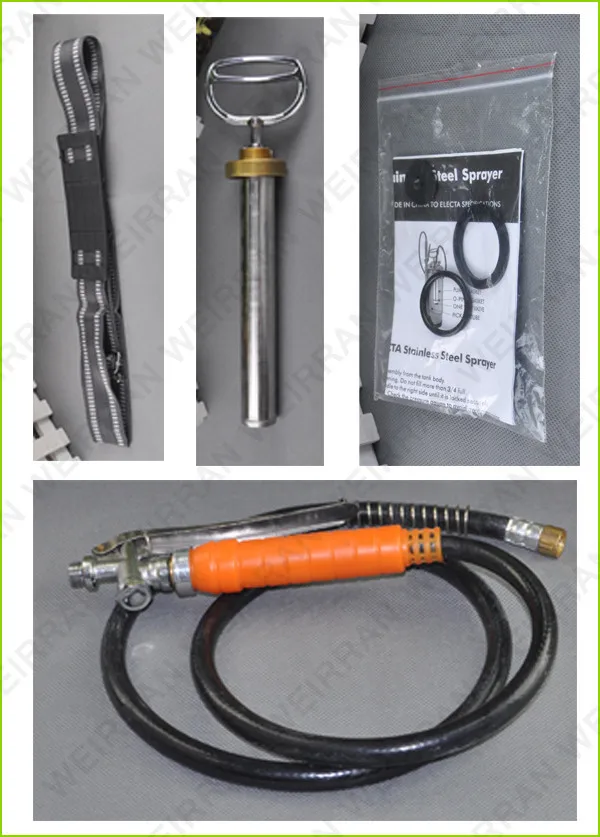 Hand Pump Stainless Steel Sprayer round Shape Manual Model for Agriculture Use