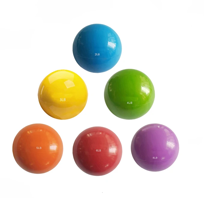 PVC Toning Ball / Soft Weighted Mini Ball / Medicine Ball