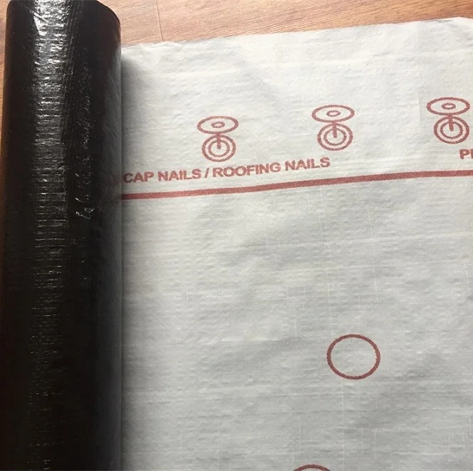 Factory OEM hot pressure waterproof and breathable house plastic wrap price prices bitumen 60 70