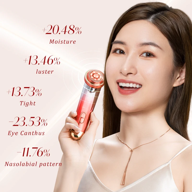  Hot products Skin Rejuvenation Ionic Photon 1.8MHz radio frequency galvanic microcurrent facial massager led skin
