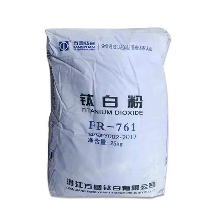 Factory price FR-761 titanium dioxide rutile used in paint/paper making