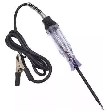 DC 6V-24V Alligator clip Probe Light Systemcar Test Pen car electric circuit voltage tester diagnostic pen