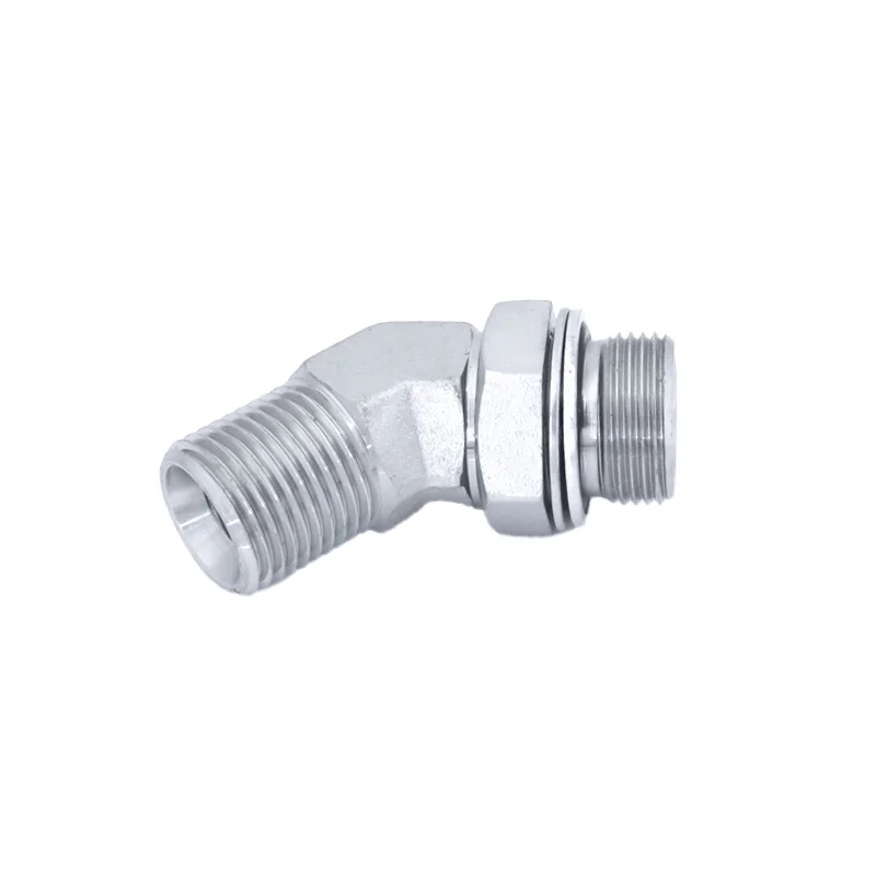 1BG9/1BH9/1BG4/1BH4/ABBG/ABGB-OG BSP 60-degree Cone Adjustable to Elbow Tee Connector Hydraulic pipe fittings