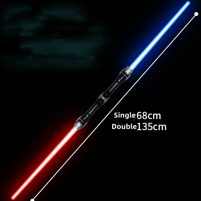 Factory Telescope Retractable Stretchable Light-saber Sound Kids Laser Sword Led Flashing Colorful Light Up Toy Swords