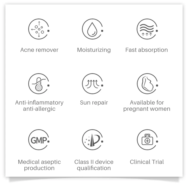 Custom Organic Bulk Vitamin C Anti aging repair Hydrating Facial Pure Hyaluronic Acid Serum