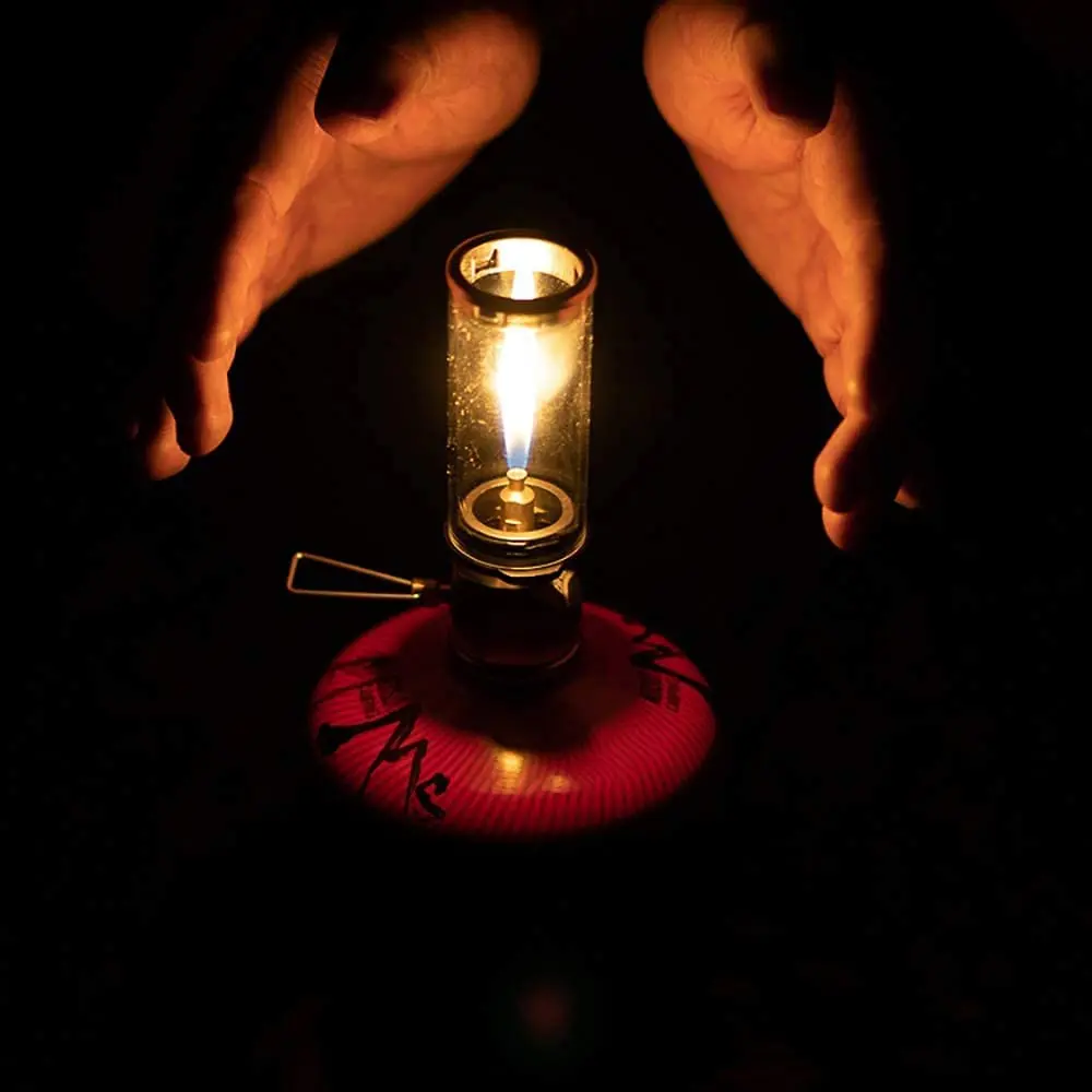 Portable Mini Gas Lamp Butane Camping Lantern Camping Gas Lamp Camping Gas Light