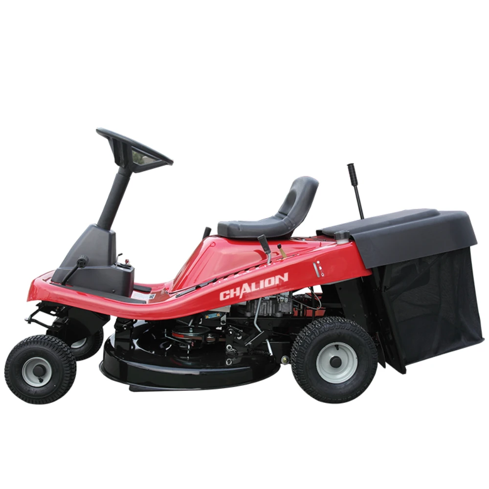 Mini Ride On Lawn Mower Petrol Engine Zero Turn Lawn Mower Grass Cutter Machine 30 Inch Garden Riding Mower For Sale