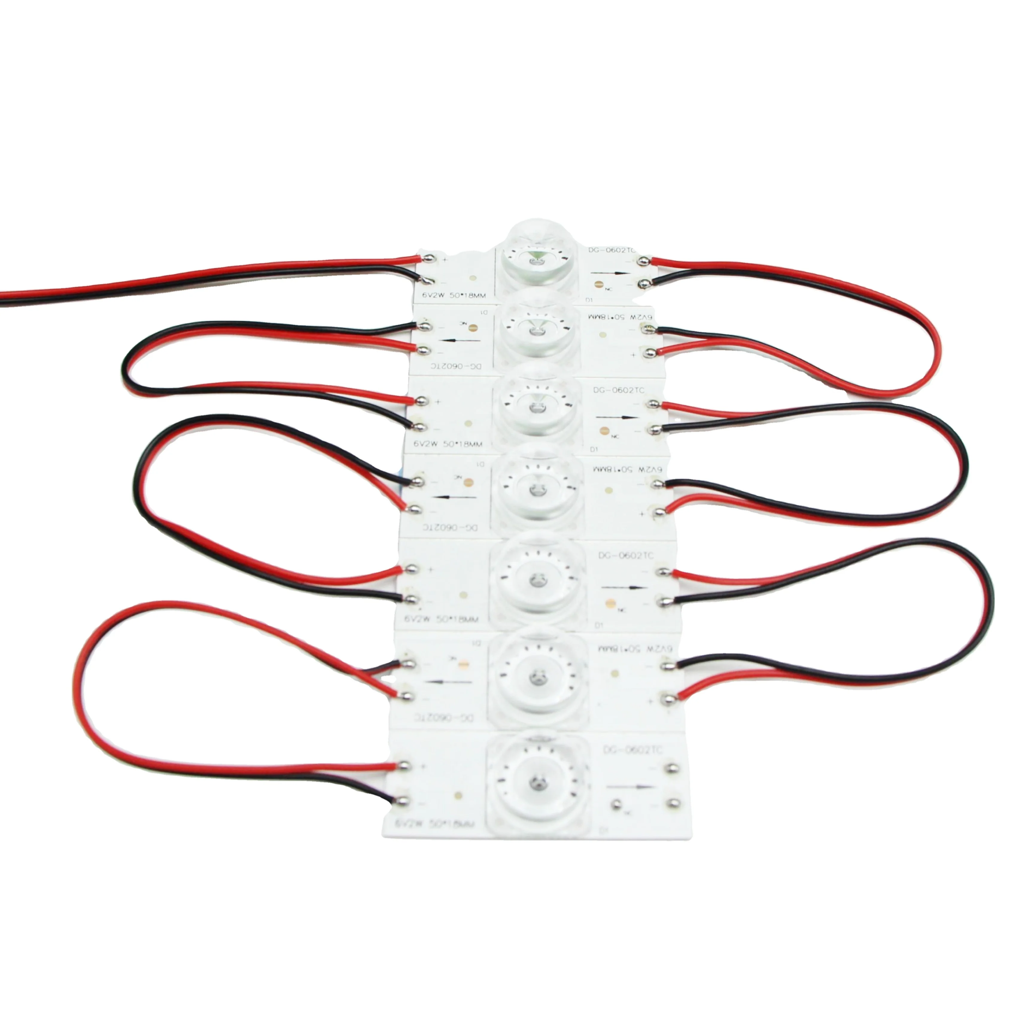 JY-671 6V square lens OD20 lcd led lixincorda immersive light for universal tv backlight cuttable led module one bead 50*18mm