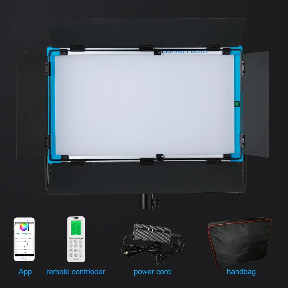  A-2200C Профессиональный rgb Светодиодное фотографическое освещение для освещения видеосъемки 2800-9990K цветной