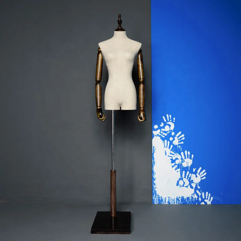 New female model props half body clothing shop model wedding model female mannequin stand