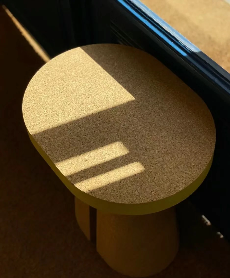 Cork furniture coffee table stool