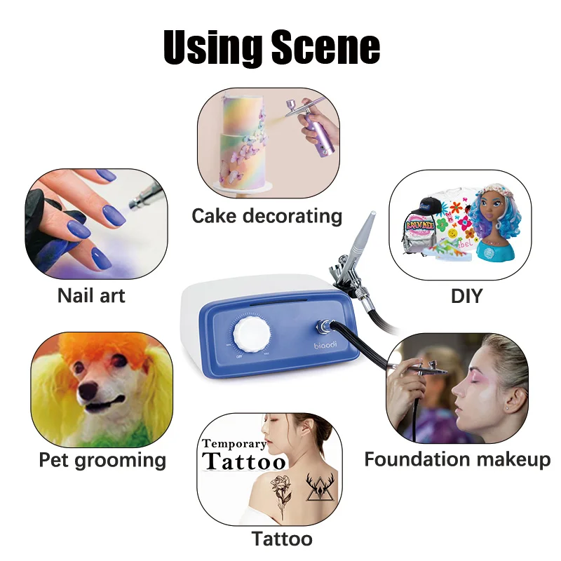 cheap air brush decorating airbrush cake decorating tattoo airbrush machine set