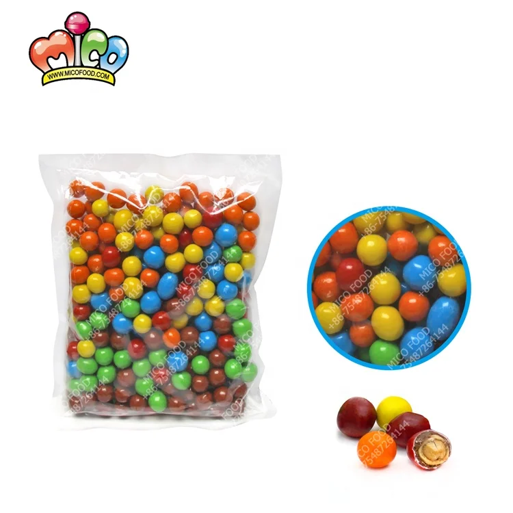 chocolate coated colorful chewing peanut