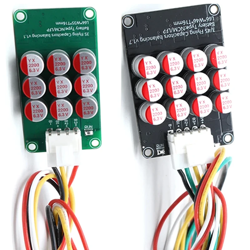 Battery Balance Board, 2.0-4.5V 16S 2OZ Copper PCB Active Equalizer Under Voltage Sleep Protection High Accuracy for Power Tool
