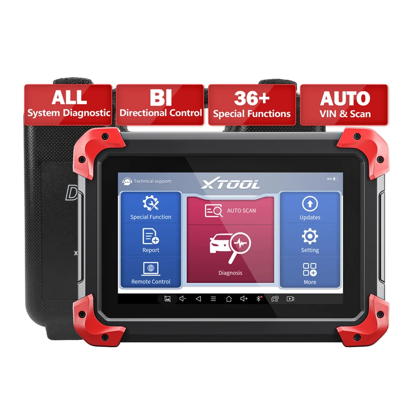 Сканер XTOOL D7 автомобильный OBD2 для всех систем