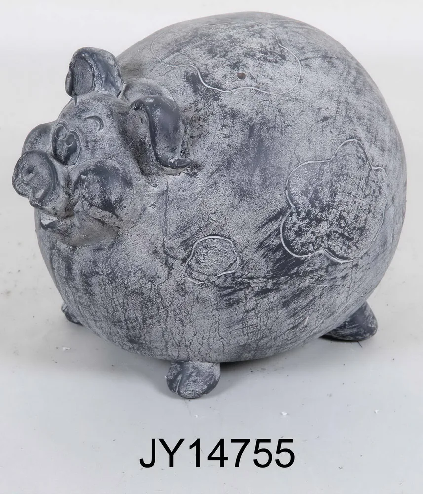 Outdoor Creative Modern Standing Magnesium Oxide Rabbit Statue For Garden Yard Lawn Art Animal Sculpture Ornament