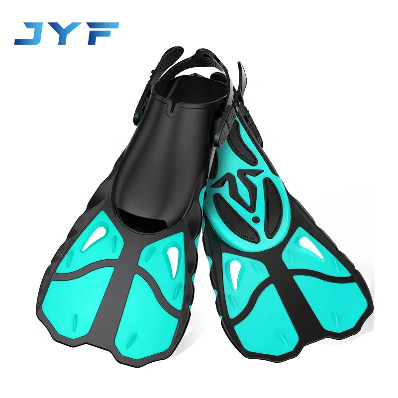 Good Selling JYF Brand Snorkel Fins Swim Flippers Short Diving Frog Shoes