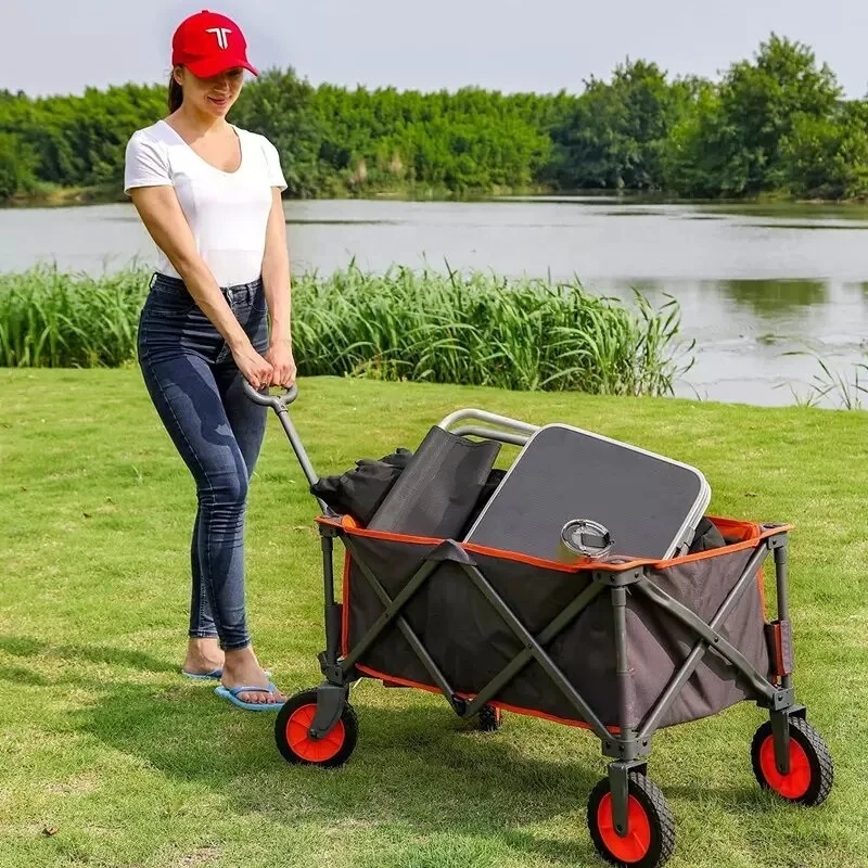 Открытый сад пляжные 4 колеса рыболовная тележка автомобиля Высокое качество кемпинг wagon t Кемпинг универсал