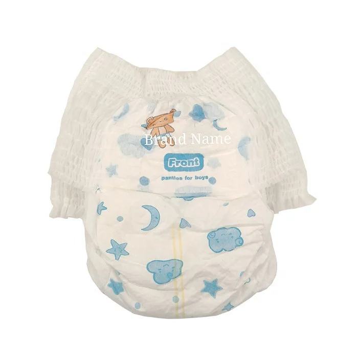 Second baby diaper pants suppliers grade b pants style diapers factory wholesale 100 cotton soft underwear disposable diapers