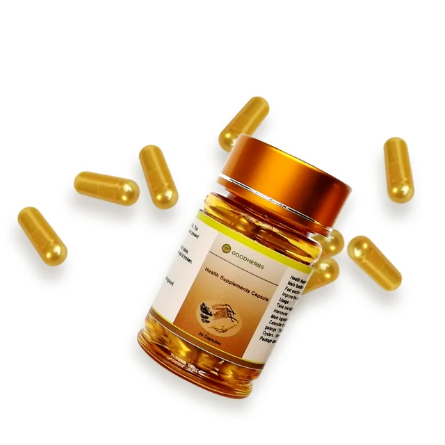 Wholesale customized labels of ginseng, ganoderma lucidum, and cordyceps sinensis help provide human energy health food