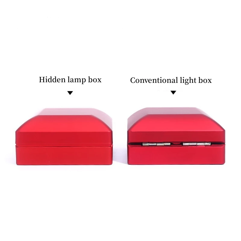 Ring White Lamp Luxury With Lights Bulb Packaging Wholesale Grey Bangle Bracelet Earring Jewelry Light Led Jewelry Jewellery Box