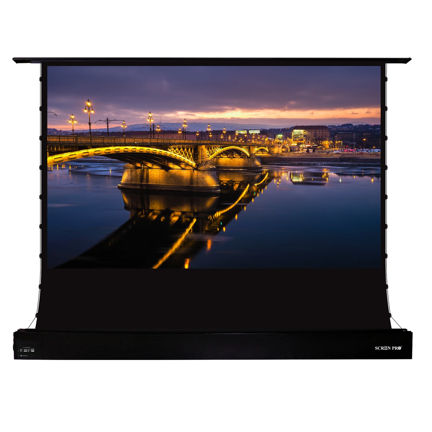 SCREEN PRO 92 inch Floor rising ALR screen for XGIMI UST ALR Laser Projector motorized Ultra short throw movie screen