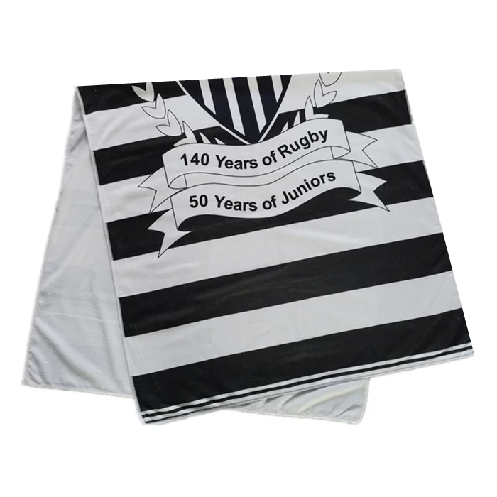 
Heat Transfer Printing 400Gsm Custom Logo 100% Cotton Gym Sport Bath Towel 