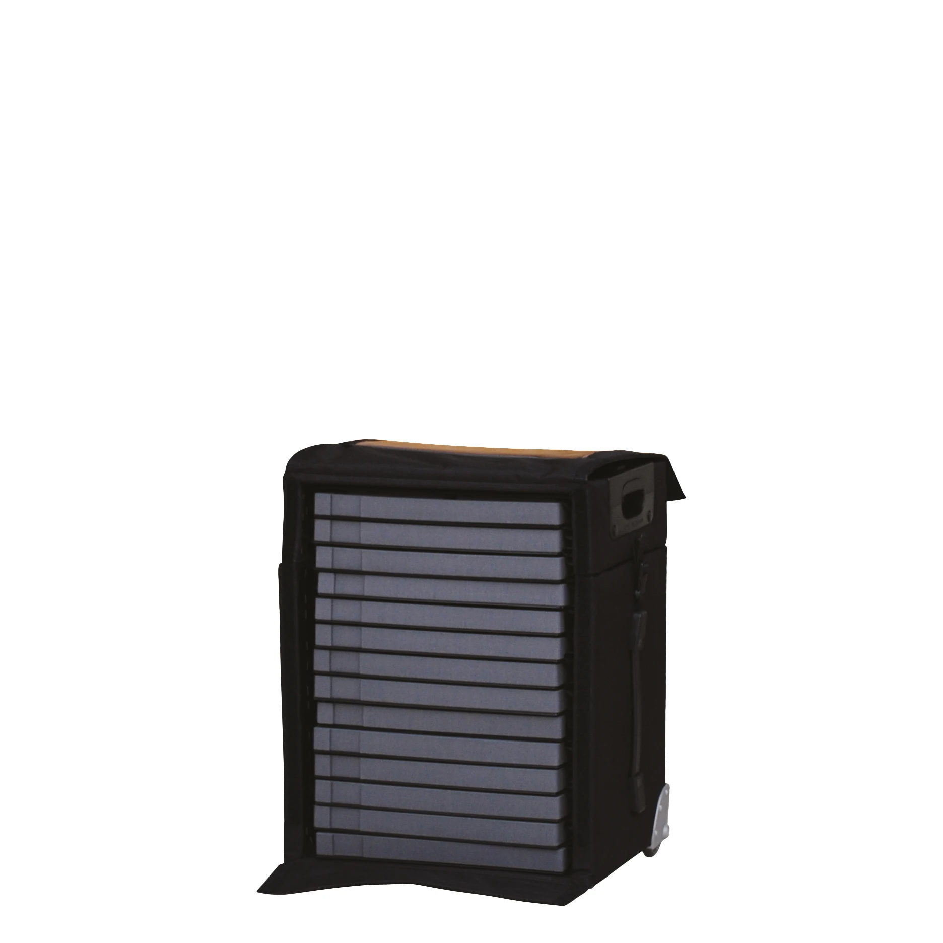 Mobile professional manufacturer 4 wheels fashion travel case luggage trolley cloth suitcase