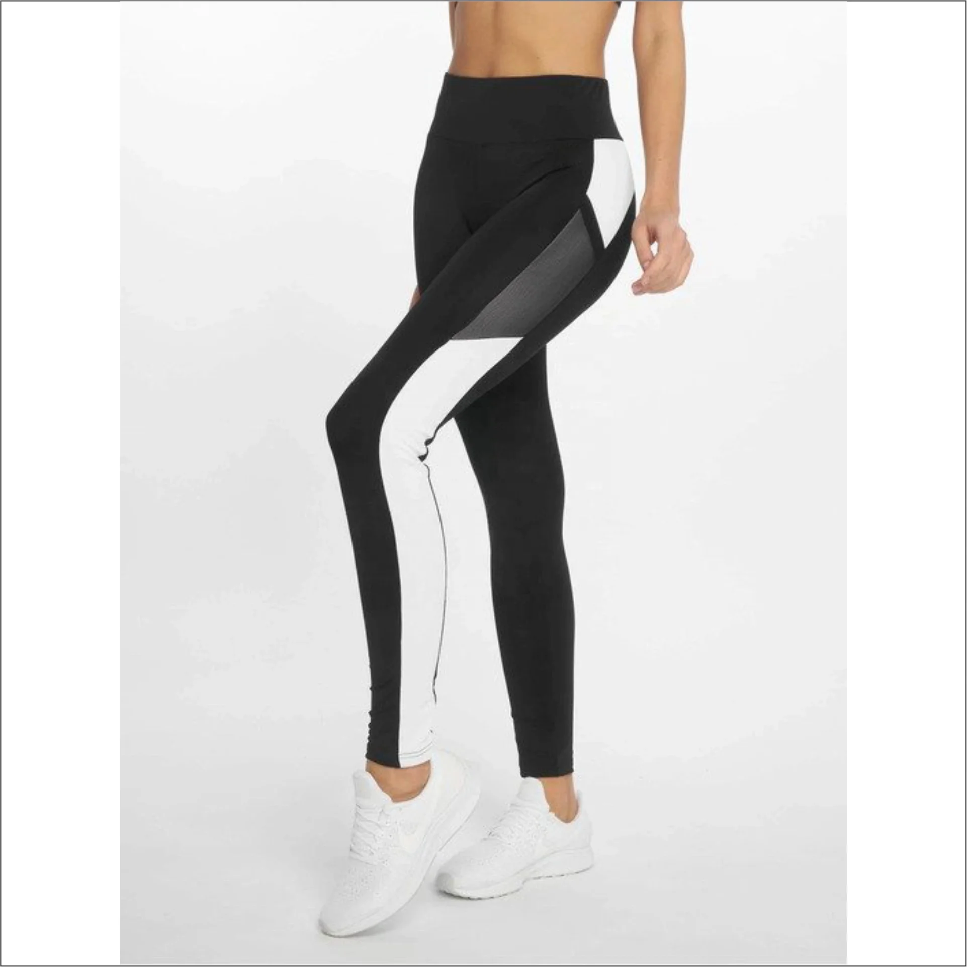 Customized women leggings with best fabric belly controlled high waist butt lifter top quality leggings paneled