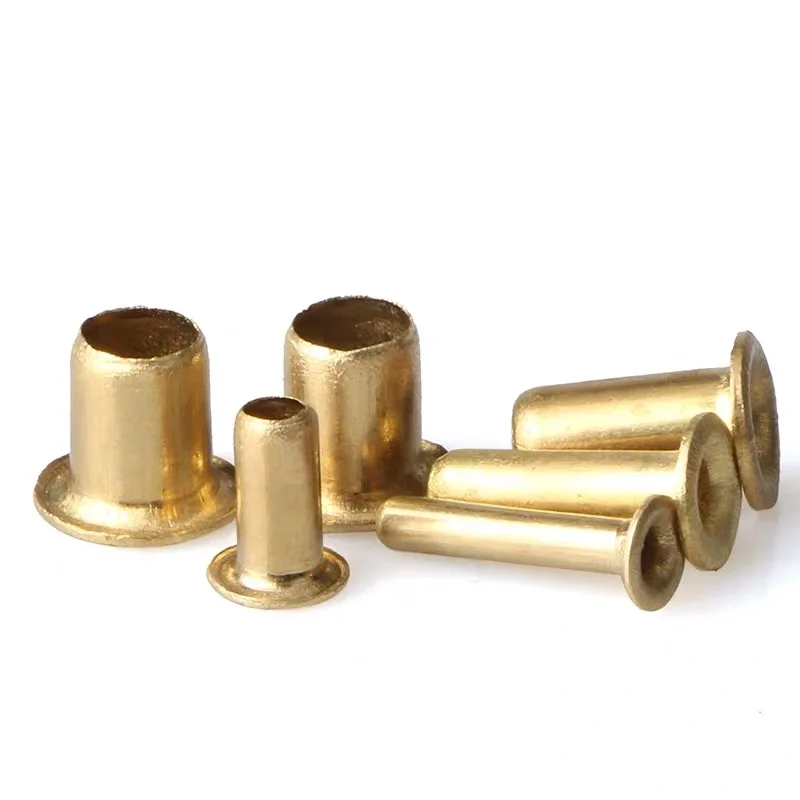 Metal Hollow Tubular Rivets Eyelets Grommets For Clothing Shoes
