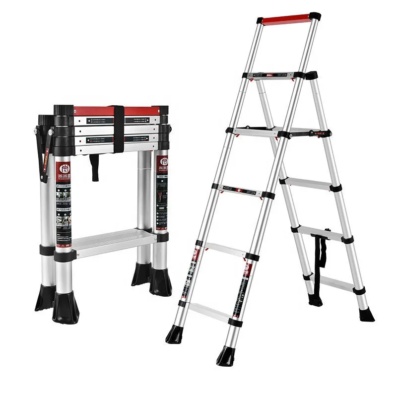 4x3 aluminum foldable ladder lightweight folding ladders aluminum