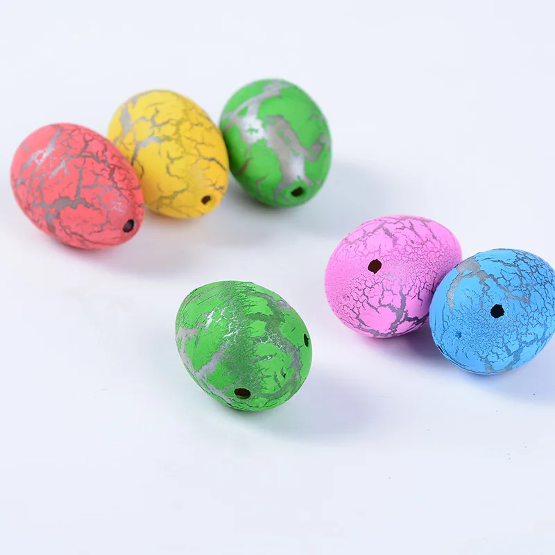 Small Dinosaur Eggs Toy Hatching Growing Dino Dragon for Children Magic Game Birthday Easter Gift