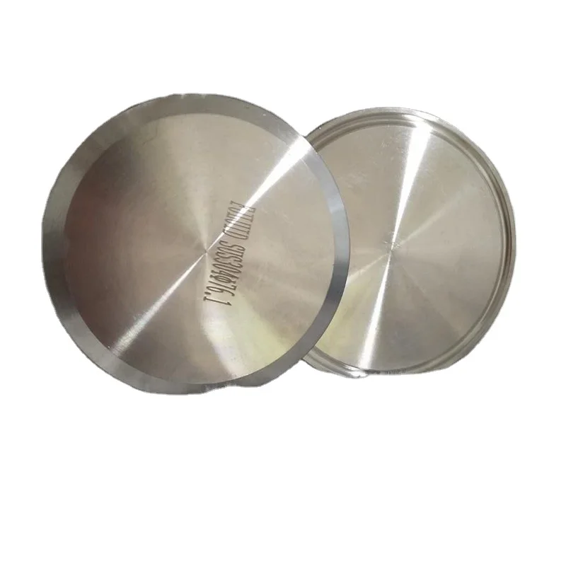 China factory Price Customized Sanitary Blank/Cap, High Quality Food Grade PTFE stainless steel blank cap End Pipe Fitting