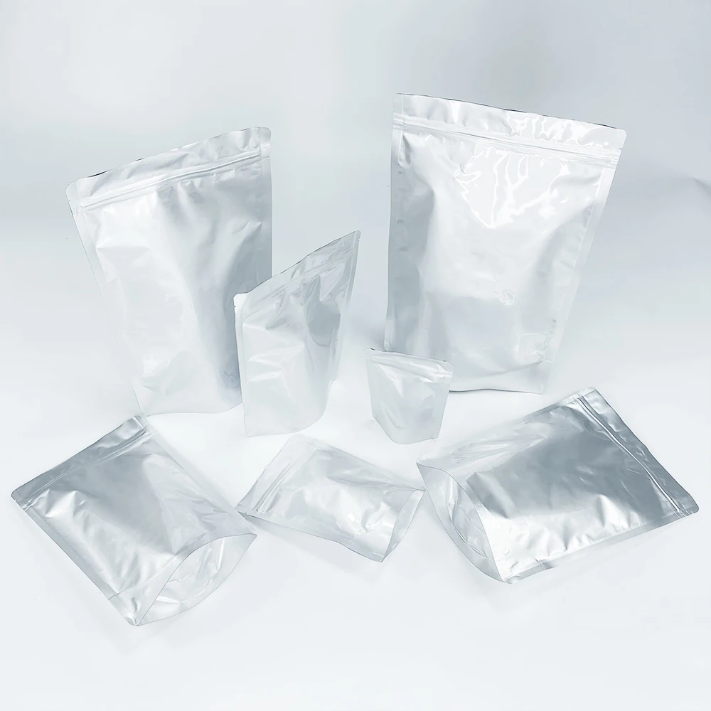 
HEMPACKA Custom Printed Coffee Tea Weed Plastic Mylar Aluminum Foil Smell Proof Ziplock Bags 