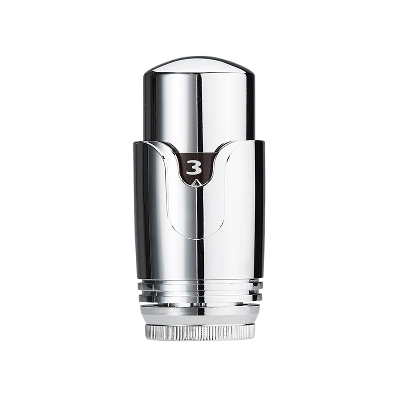 BAIYILUN Brass Chrome Temperature Control Thermostatic Head for Underfloor Heating