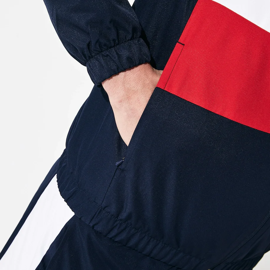 Wholesale Factory Customize Tracksuits Custom Mens Sport Colorblock Track Suit