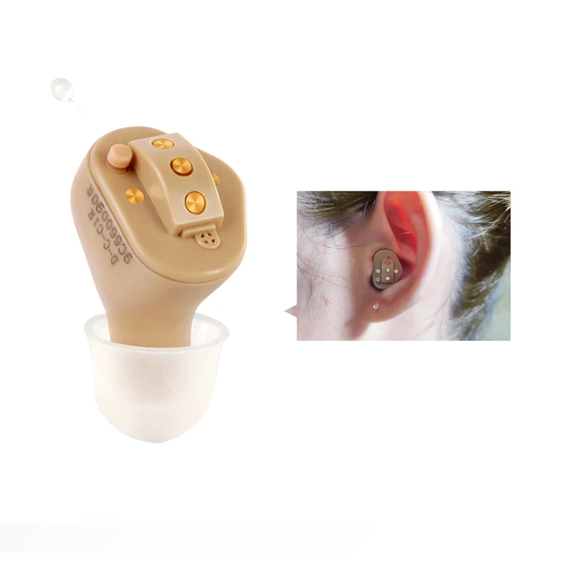 C55 Non-programmable mini ITE rechargeable Intelligent comfortable hearing aid sale