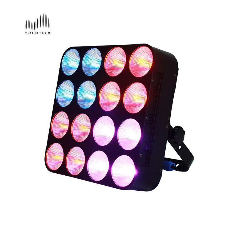 Professional Stage Lighting 500W RGB Pixel Led Matrix Beam Light DMX512 Led Blinder Background Strobe Disco Equipment dj light