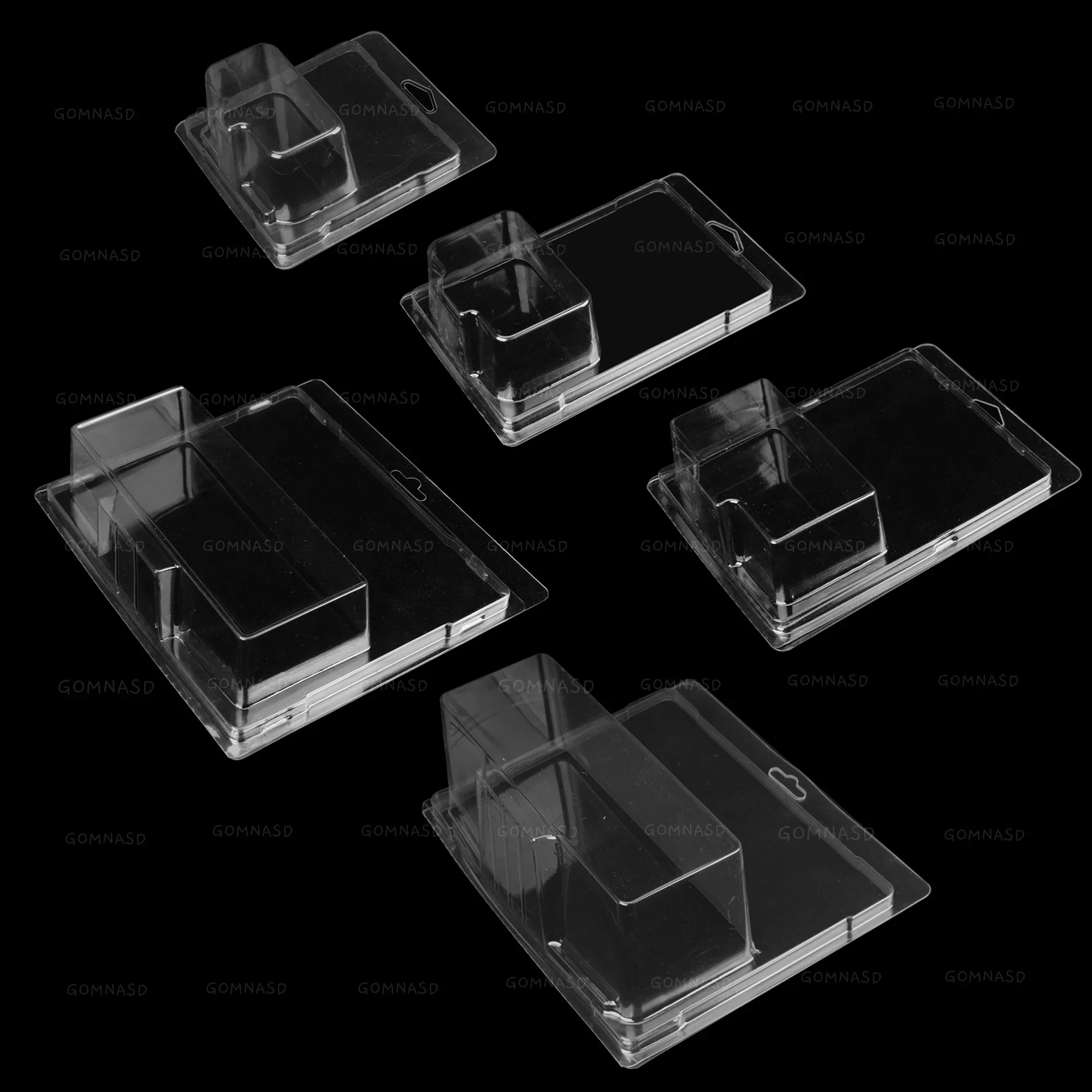 Customizable Factory Toy Car Packaging PET Blister with Recycled Materials Disposable Plastic Box Card Watch Other Small Items