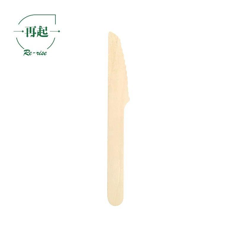 New Arrivals for 2020 Dalian Wooden Disposable Spoons Forks Knives Set