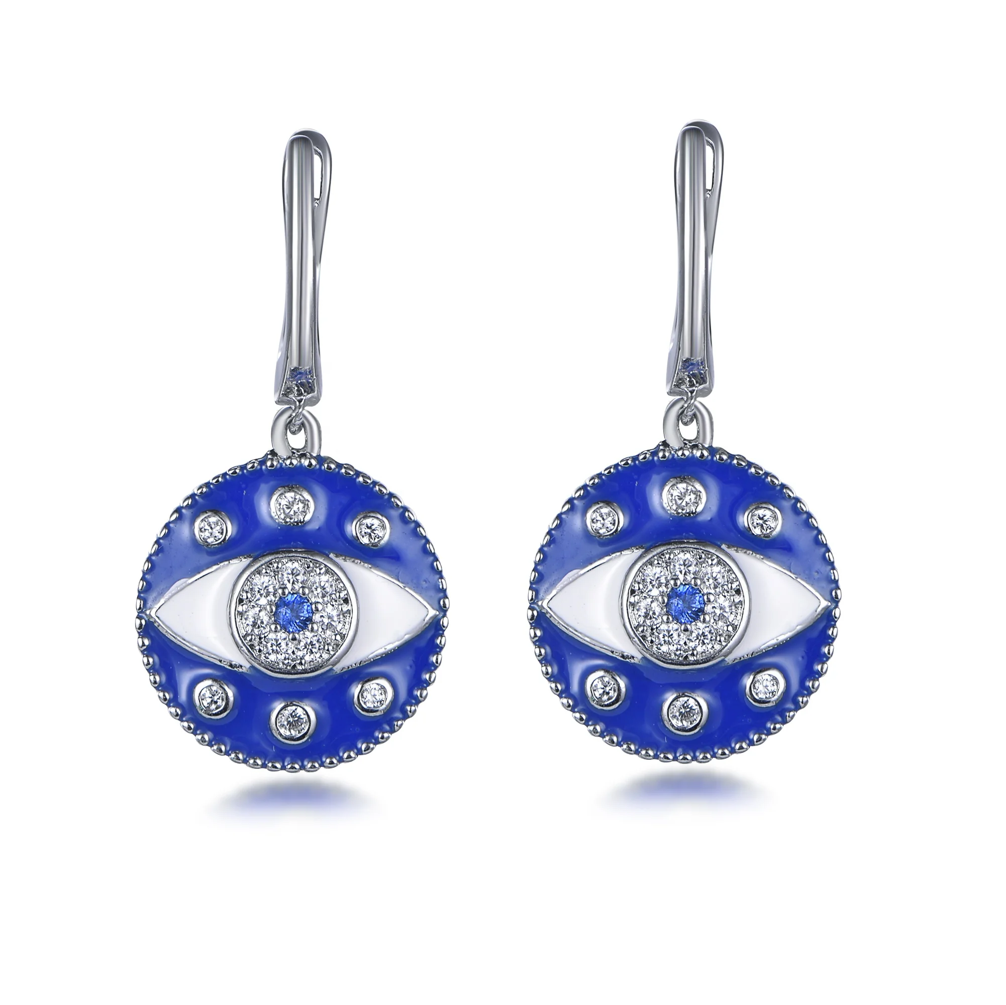 fashion jewelry dubai jewelleries set blue evil eye jewelry earrings ring jewellery gift sets sterling silver 925 jewellery