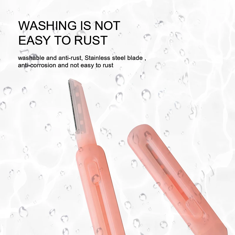 Pearlmax Wholesale Compact Design Woman Ladies Eyebrow Razor Blades For Women